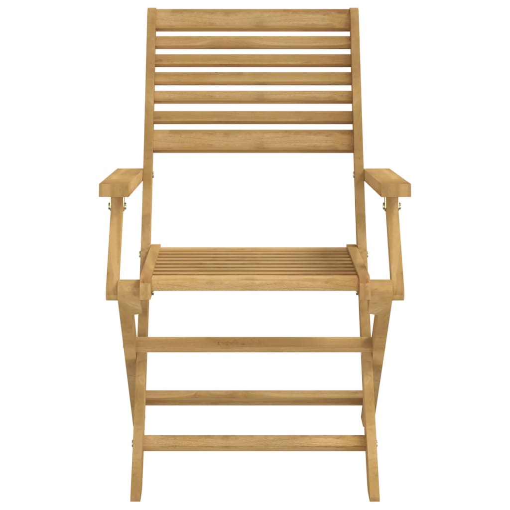 vidaXL Gartenstühle 6 Stk. Klappbar 54,5x61,5x86,5cm Massivholz Akazie