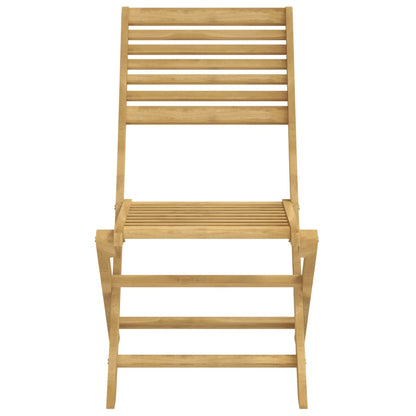 vidaXL Gartenstühle 8 Stk. Klappbar 48,5x61,5x87 cm Massivholz Akazie