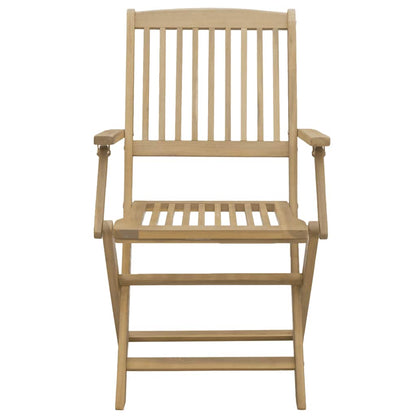 vidaXL Gartenstühle 6 Stk. Klappbar 54x61x88 cm Massivholz Akazie