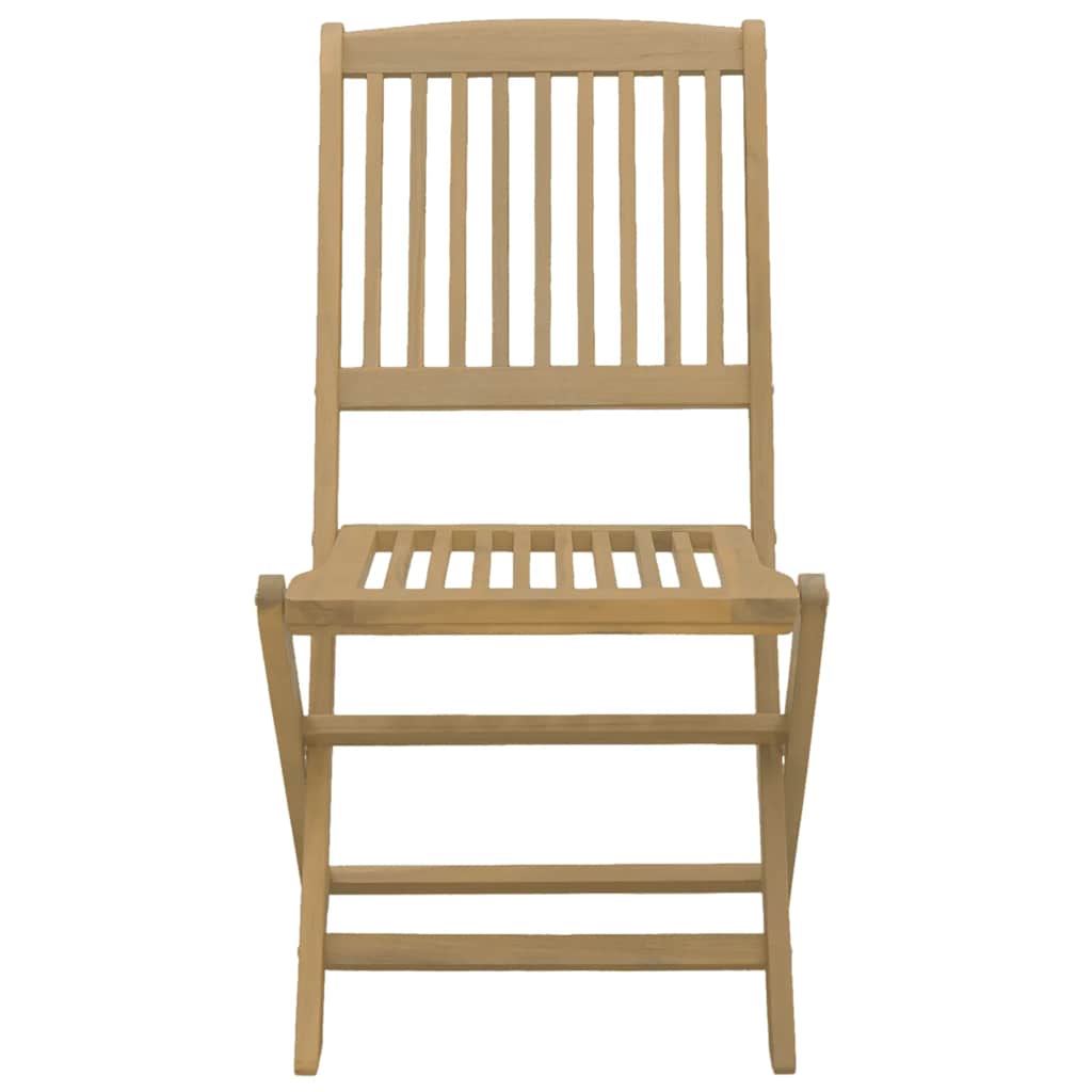 vidaXL Gartenstühle 6 Stk. Klappbar 48,5x57x90 cm Massivholz Akazie