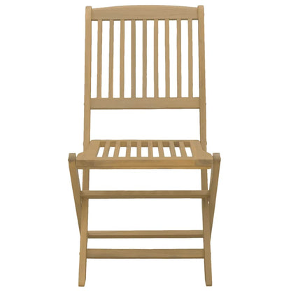 vidaXL Gartenstühle 6 Stk. Klappbar 48,5x57x90 cm Massivholz Akazie