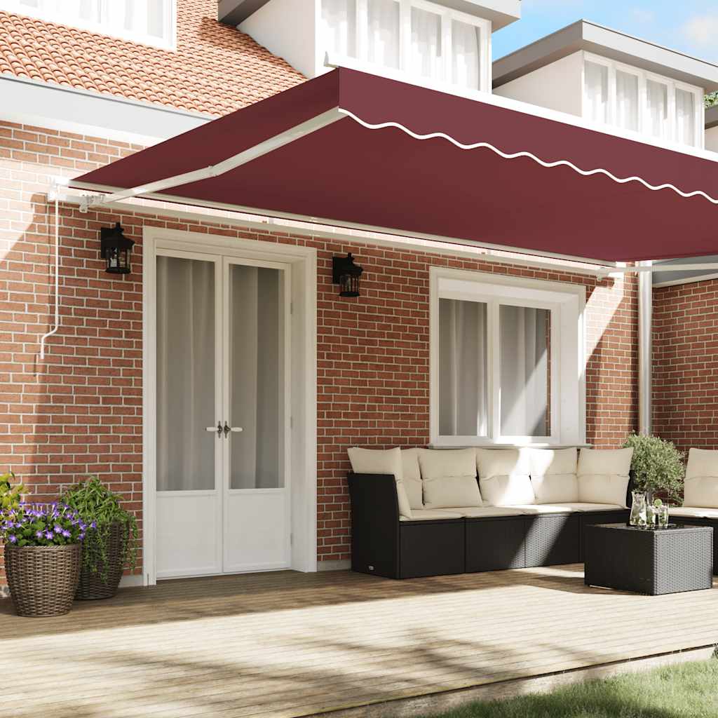 vidaXL Store manuel bordeaux 500x300 cm
