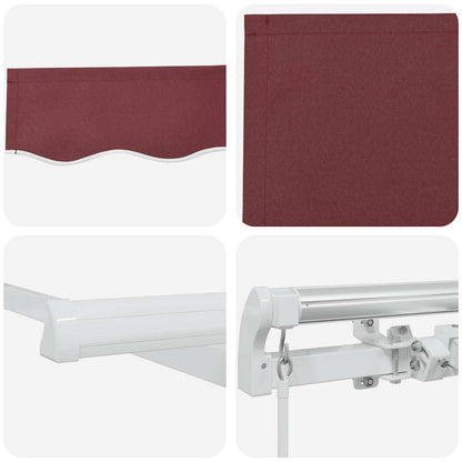 vidaXL Store manuel bordeaux 500x300 cm