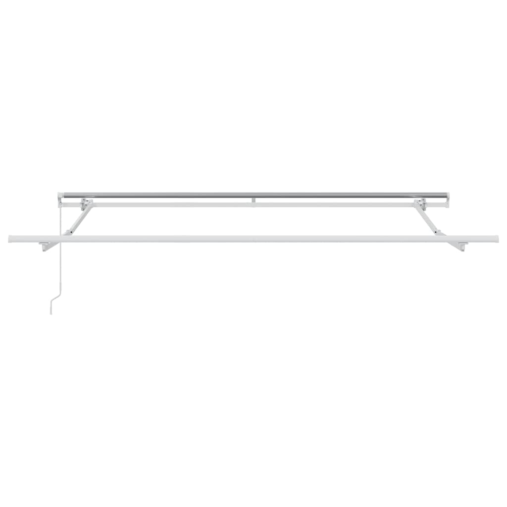 vidaXL Markise Manuell Weinrot 300x250 cm