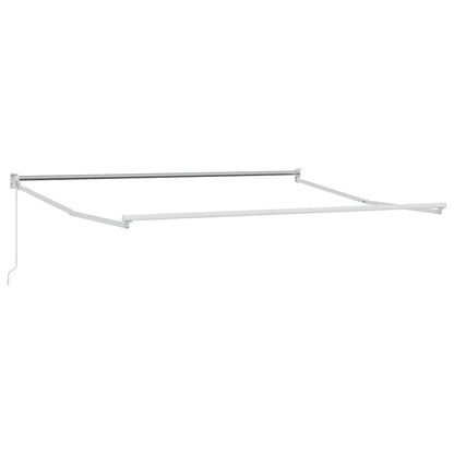 vidaXL Markise Manuell Weinrot 300x250 cm