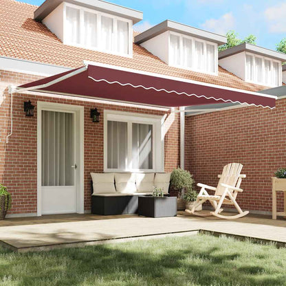vidaXL Store manuel bordeaux 400x300 cm