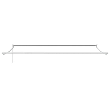 vidaXL Store banne manuel Rouge lie de vin 500x300 cm