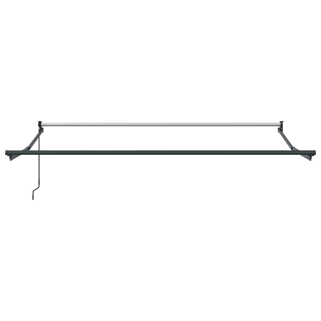 vidaXL Markise Manuell Weinrot 300x250 cm