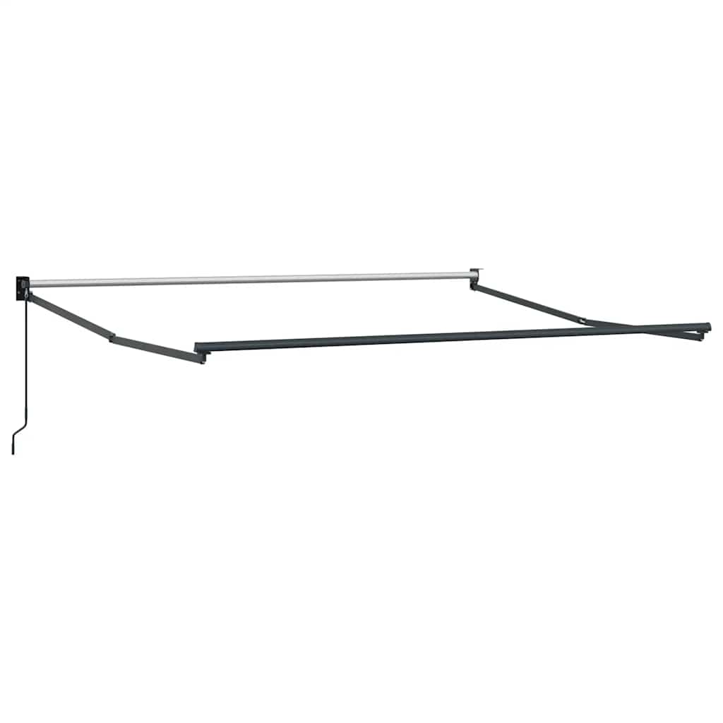 vidaXL Markise Manuell Weinrot 300x250 cm
