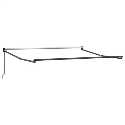 vidaXL Markise Manuell Weinrot 300x250 cm