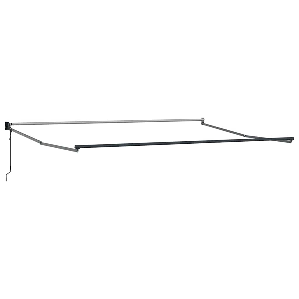 vidaXL Markise Automatisch Burgunderrot 450x300 cm