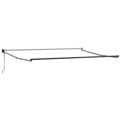 vidaXL Markise Automatisch Burgunderrot 450x300 cm