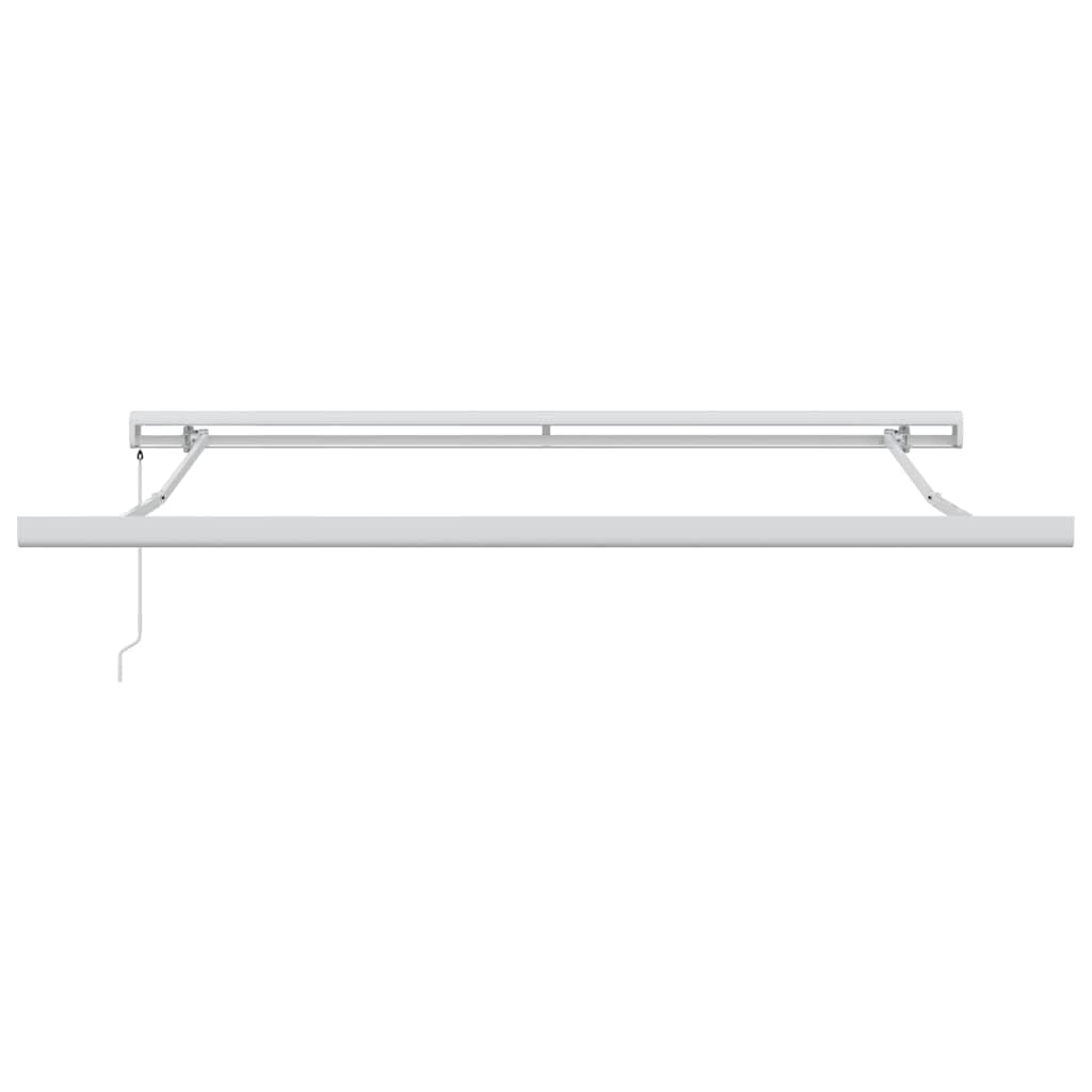 vidaXL Markise Manuell Weinrot 300x250 cm