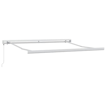 vidaXL Markise Manuell Weinrot 300x250 cm