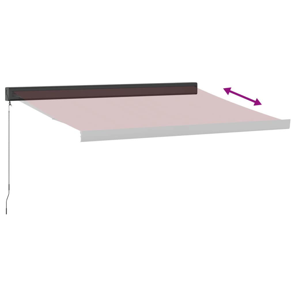 vidaXL Store manuel Rouge bordeaux 350x250 cm