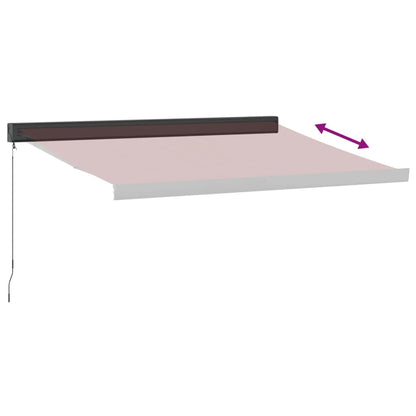 vidaXL Store manuel Rouge bordeaux 350x250 cm