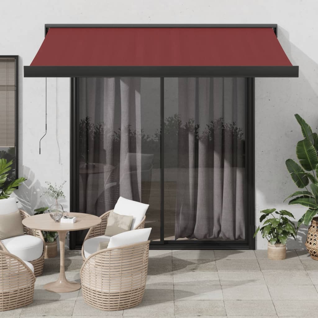vidaXL Store manuel Rouge bordeaux 350x250 cm