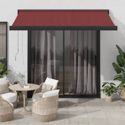 vidaXL Store manuel Rouge bordeaux 350x250 cm