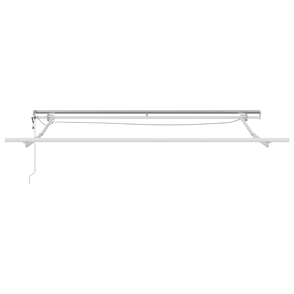 vidaXL Markise Automatisch mit LED Braun 300x250 cm