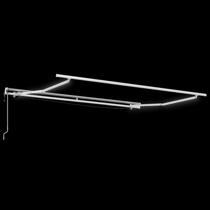 vidaXL Markise Automatisch mit LED Braun 300x250 cm