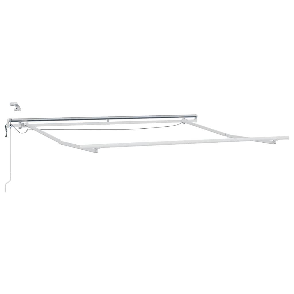 vidaXL Markise Automatisch mit LED Braun 300x250 cm