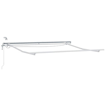 vidaXL Markise Automatisch mit LED Braun 300x250 cm