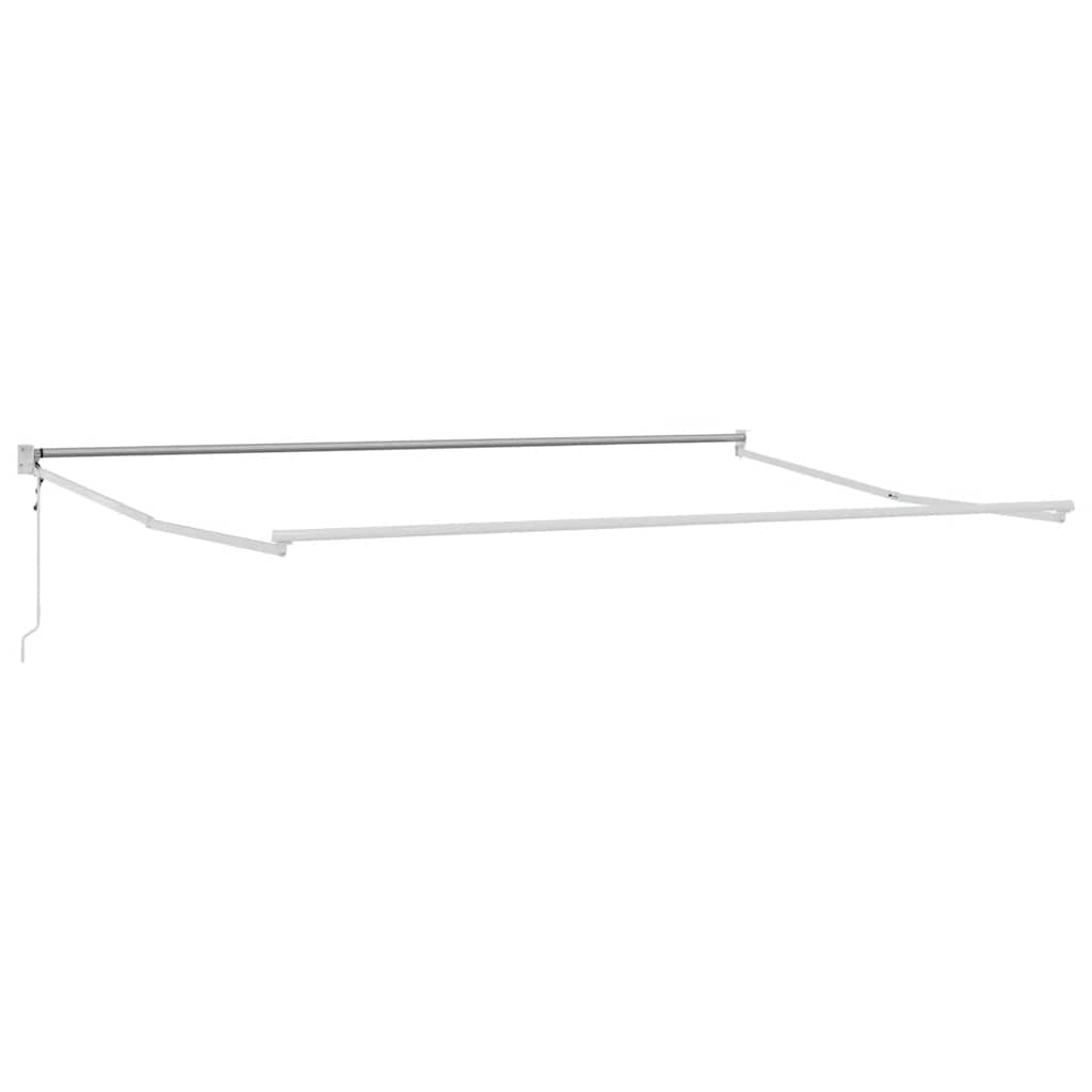 vidaXL Store banne motorisé marron 400x300 cm