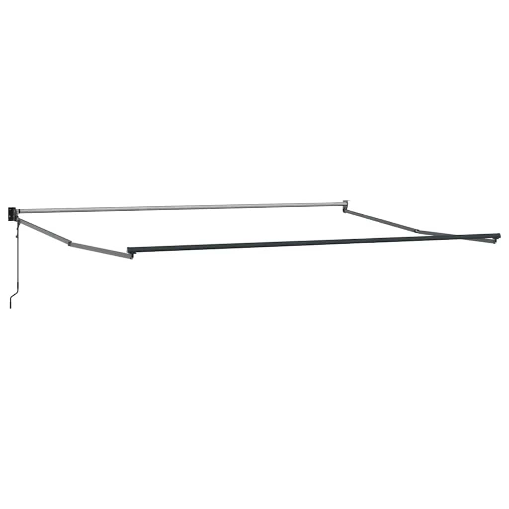vidaXL Store banne motorisé marron 400x300 cm
