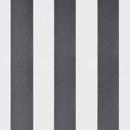 vidaXL Markise Manuell mit LEDs Anthrazit & Weiß 400x350 cm