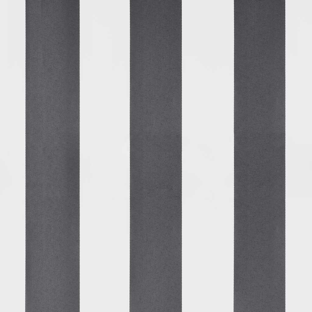 vidaXL Markise Einziehbar Anthrazit & Weiß 3,5x2,5 m Stoff & Aluminium