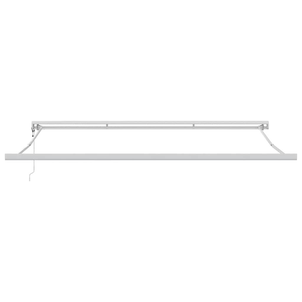 vidaXL Auvent rétractable anthracite et blanc 4,5x3 m Tissu & Aluminium