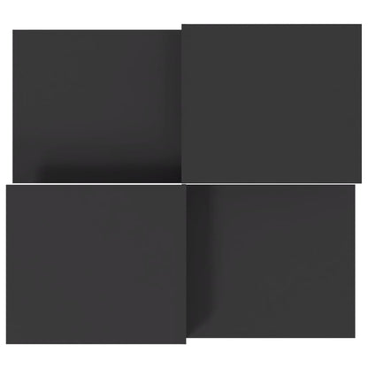 vidaXL Couchtische 2 Stk. Grau Holzwerkstoff