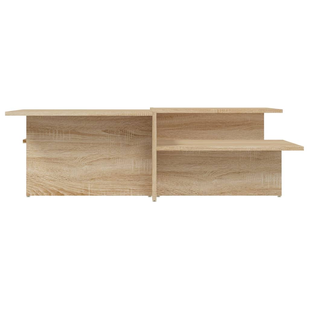 vidaXL Couchtische 2 Stk. Sonoma-Eiche Holzwerkstoff