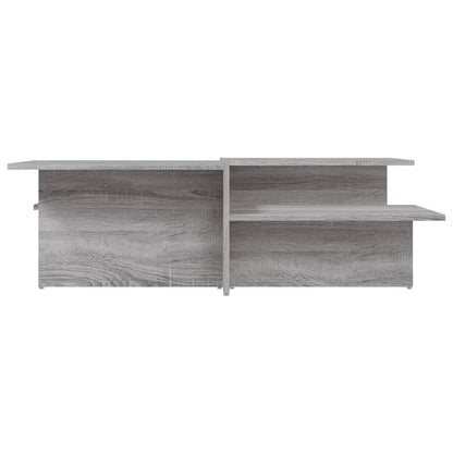 vidaXL Tables basses 2 pcs. Gris Chêne Sonoma Bois d'ingénierie