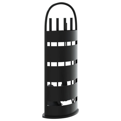 vidaXL 5-teiliges Kaminbesteck-Set 23 x 15 x 66 cm Stahl
