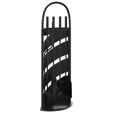 vidaXL 5-teiliges Kaminbesteck-Set 23 x 15 x 66 cm Stahl