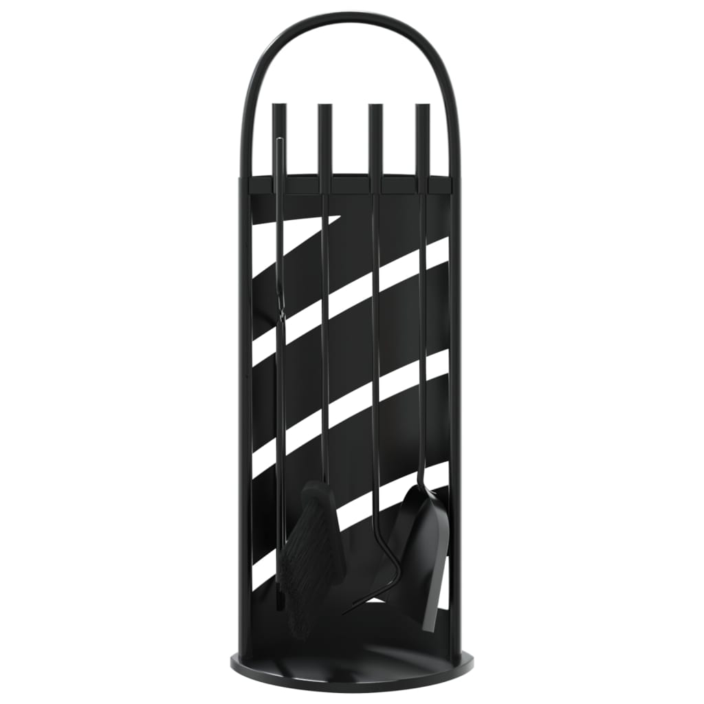vidaXL 5-teiliges Kaminbesteck-Set 23 x 15 x 66 cm Stahl
