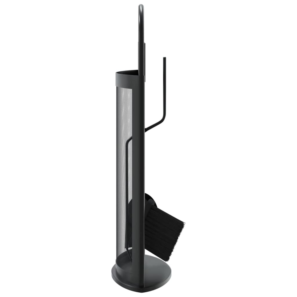 vidaXL Kit d'ustensiles de cheminée 5 pcs 23 x 15 x 66 cm Acier