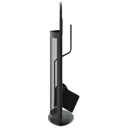 vidaXL Kit d'ustensiles de cheminée 5 pcs 23 x 15 x 66 cm Acier