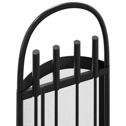 vidaXL Kit d'ustensiles de cheminée 5 pcs 23 x 15 x 66 cm Acier