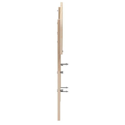 vidaXL Kopfteil 200 cm Massivholz Kiefer