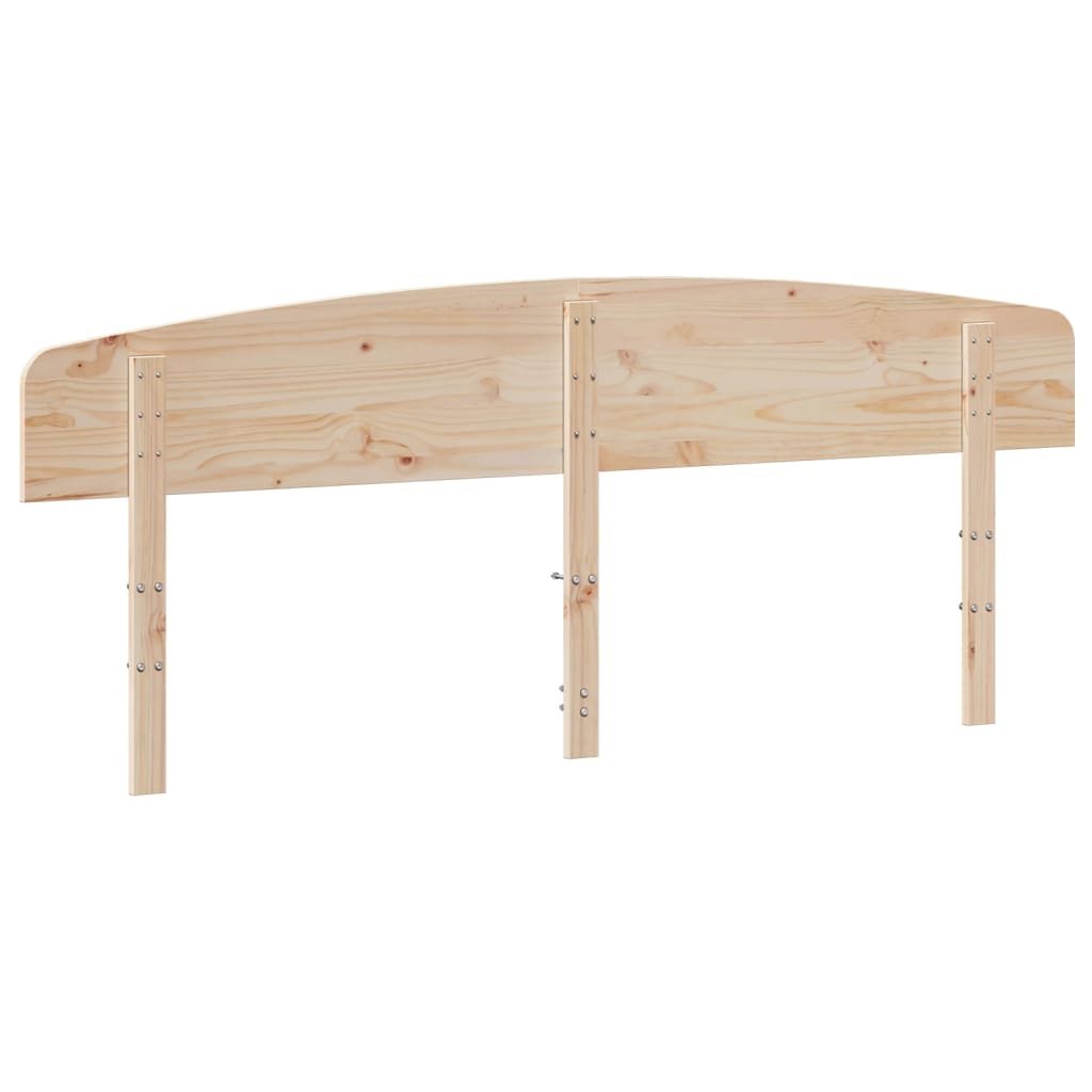vidaXL Kopfteil 200 cm Massivholz Kiefer
