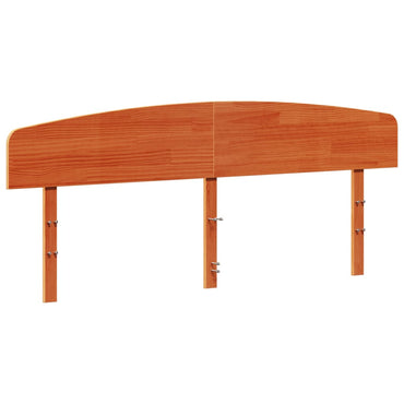 vidaXL Kopfteil Wachsbraun 200 cm Massivholz Kiefer