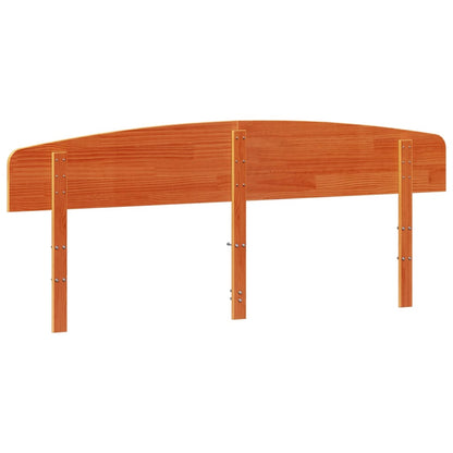 vidaXL Kopfteil Wachsbraun 180 cm Massivholz Kiefer