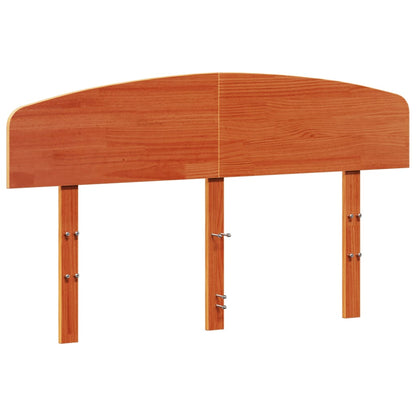 vidaXL Kopfteil Wachsbraun 160 cm Massivholz Kiefer