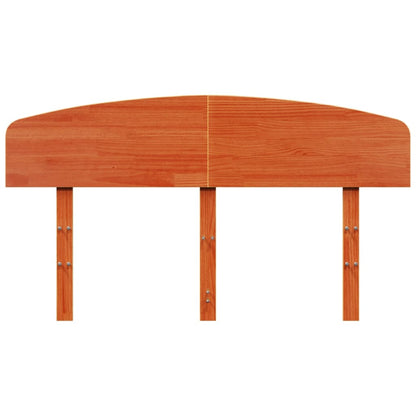 vidaXL Kopfteil Wachsbraun 160 cm Massivholz Kiefer