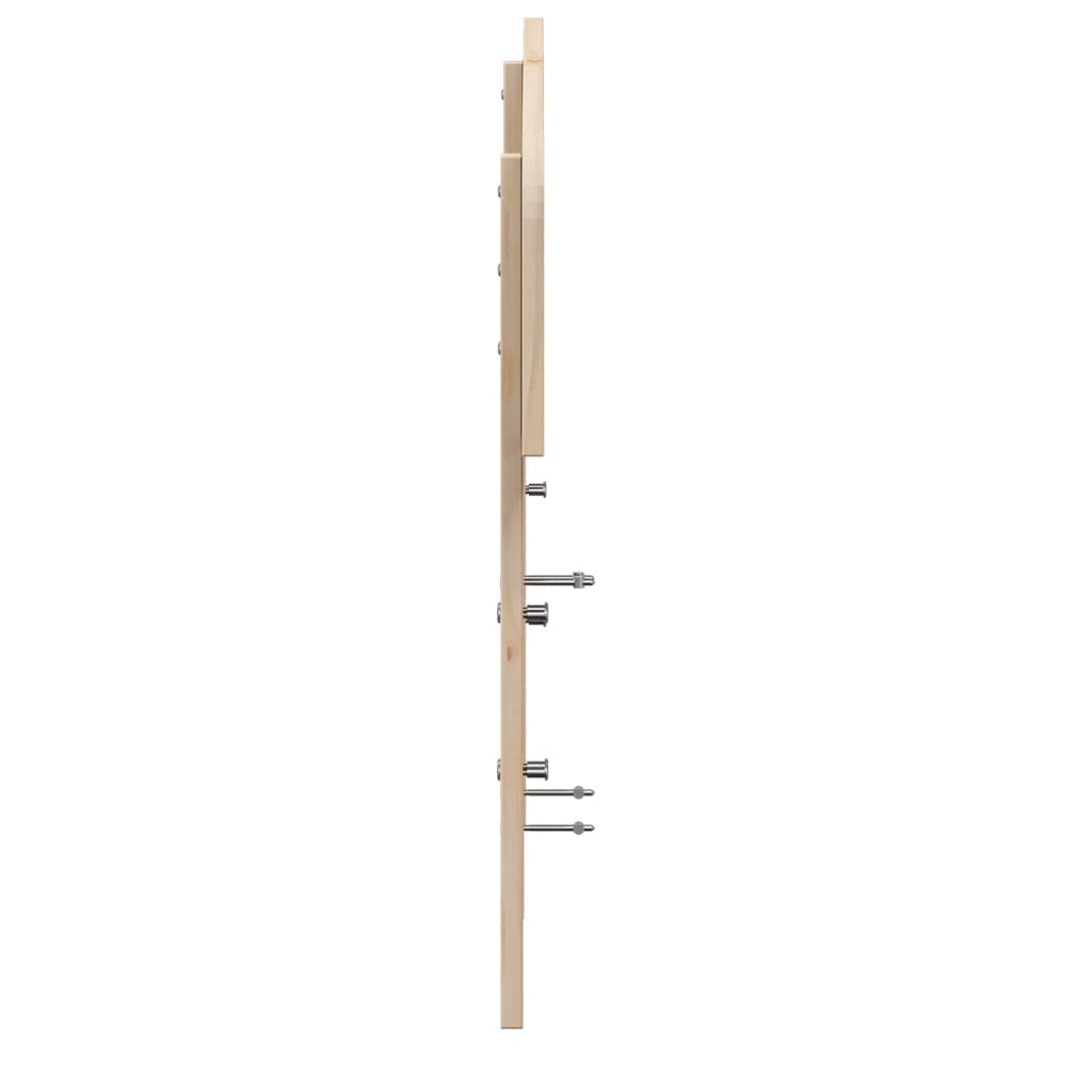 vidaXL Kopfteil 150 cm Massivholz Kiefer