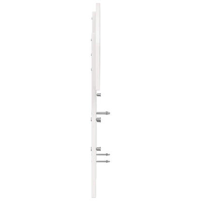 vidaXL Kopfteil Weiß 150 cm Massivholz Kiefer