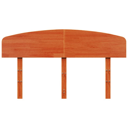 vidaXL Kopfteil Wachsbraun 150 cm Massivholz Kiefer
