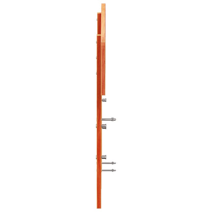 vidaXL Kopfteil Wachsbraun 140 cm Massivholz Kiefer